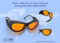 عینک لیزری CE OD4+ Nd YAG 532nm 1064nm Ipl
